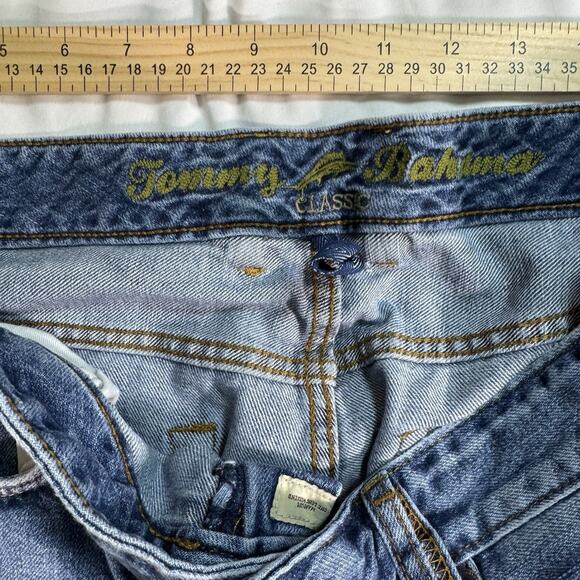 Tommy‎ Bahama Jeans Mens 38x32 Blue Hue Denim Straight Leg Standard Cotton Faded - Picture 5 of 8